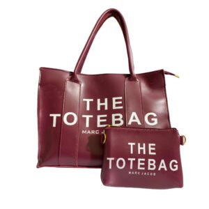 Marc Style Tote Bag with Matching Mini Pouch – Spacious, Stylish & Statement-Making