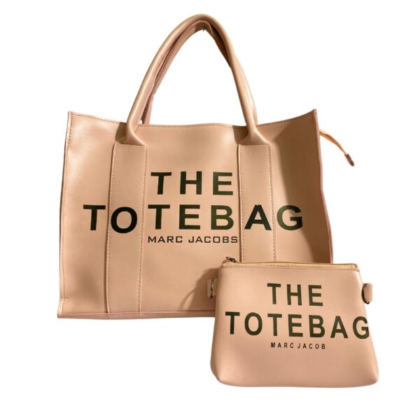 Marc Style Tote Bag with Matching Mini Pouch – Spacious, Stylish & Statement-Making
