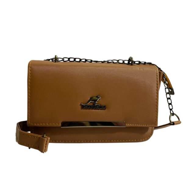 Elegant Everyday Shoulder Bag – Dual Compartment | Black & Brown