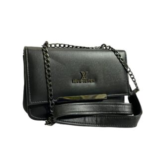 Elegant Everyday Shoulder Bag – Dual Compartment | Black & Brown