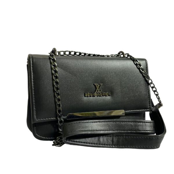 Elegant Everyday Shoulder Bag – Dual Compartment | Black & Brown