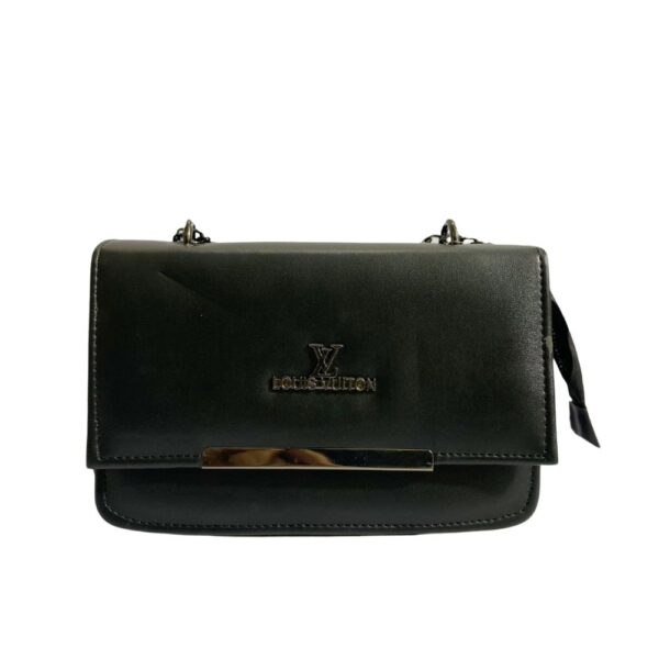 Elegant Everyday Shoulder Bag – Dual Compartment | Black & Brown